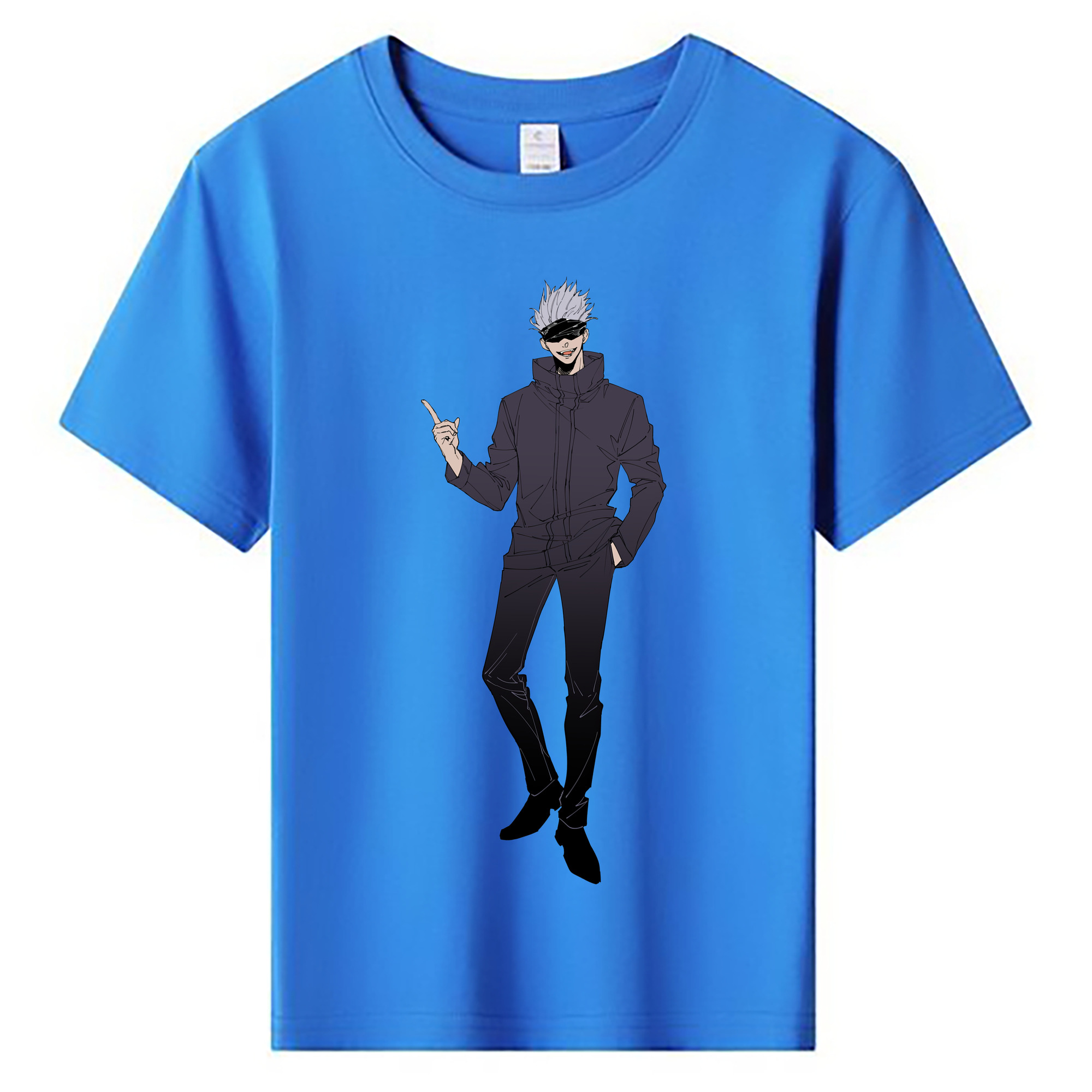 （画像用） 呪術廻戦 Jujutsu Kaisen 綿100％キッズTシャツ（フロントプリント）